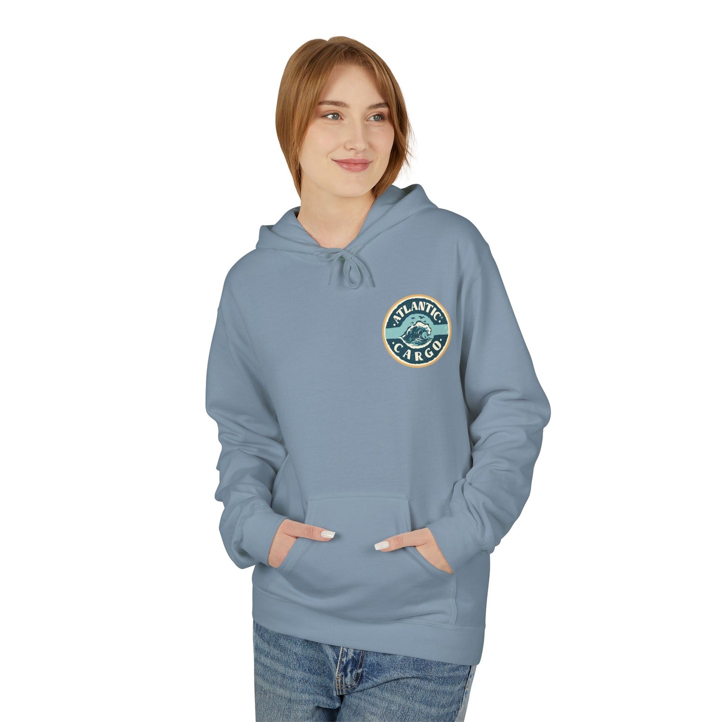 Atlantic Cargo Ocean Wave Hoodie