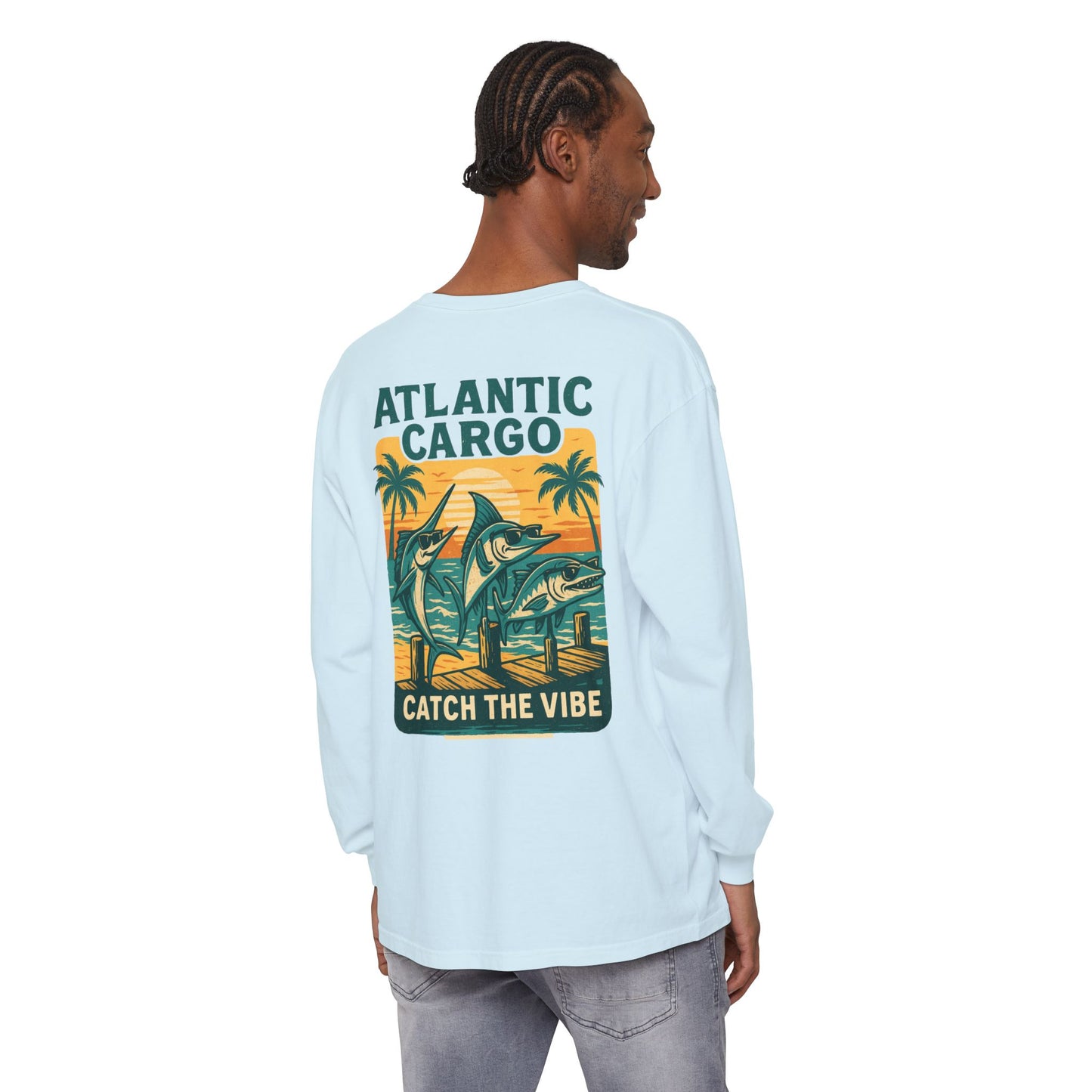Atlantic Cargo Catch the Vibe Long Sleeve T-Shirt