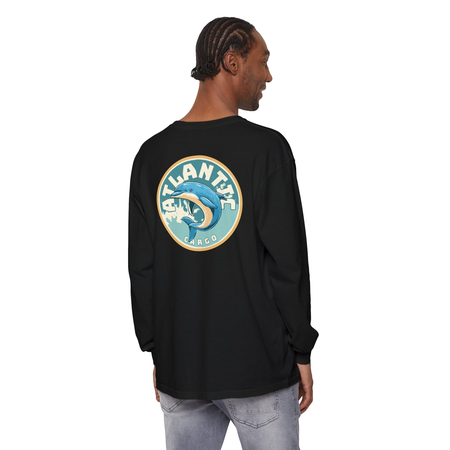 Atlantic Cargo Dolphin Long Sleeve Tee