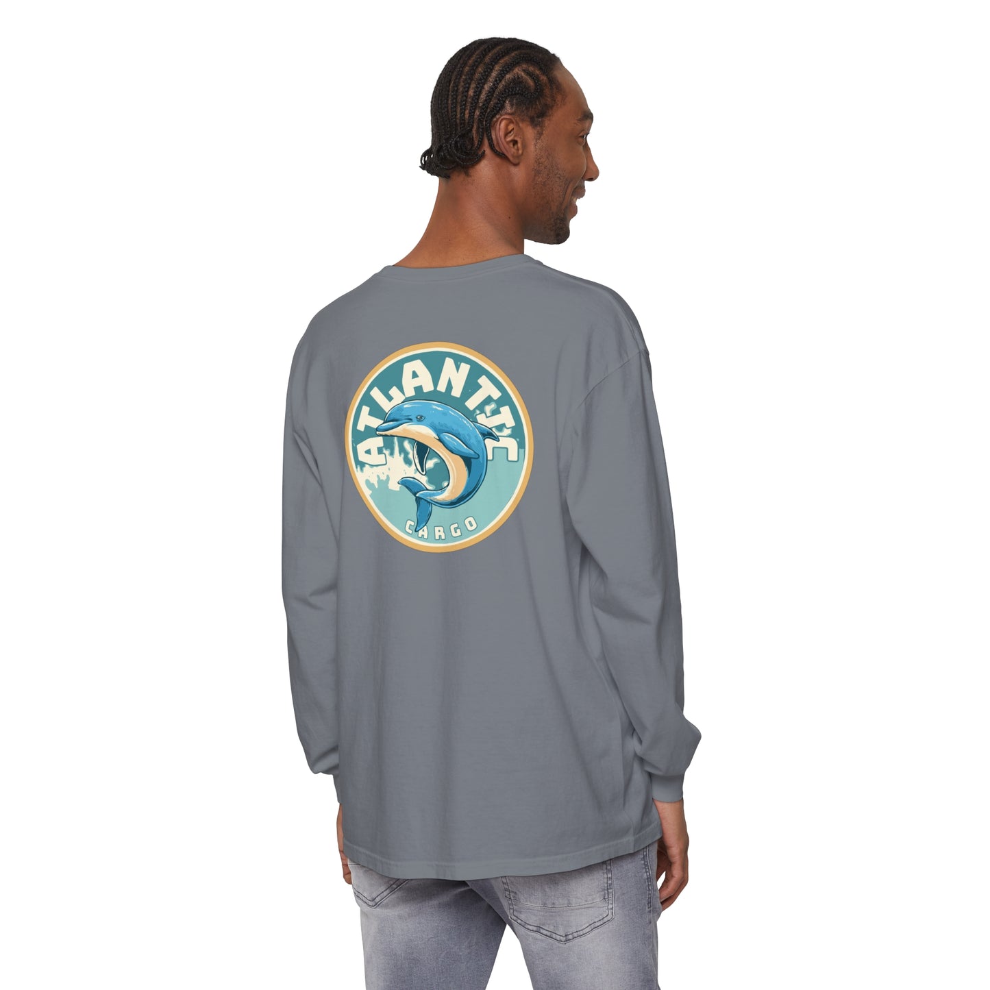 Atlantic Cargo Dolphin Long Sleeve Tee