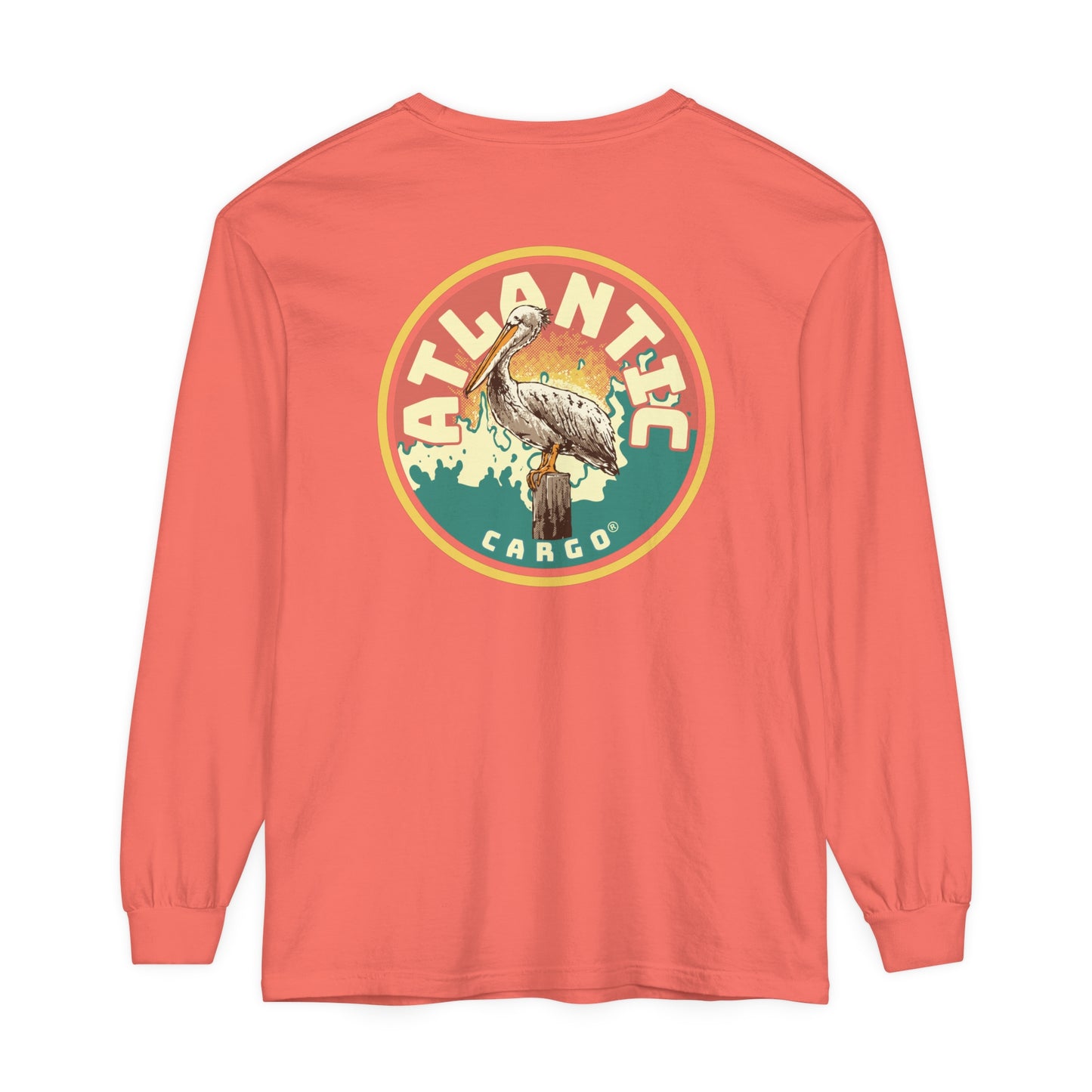 Vintage Atlantic Cargo Pelican Long Sleeve Tee
