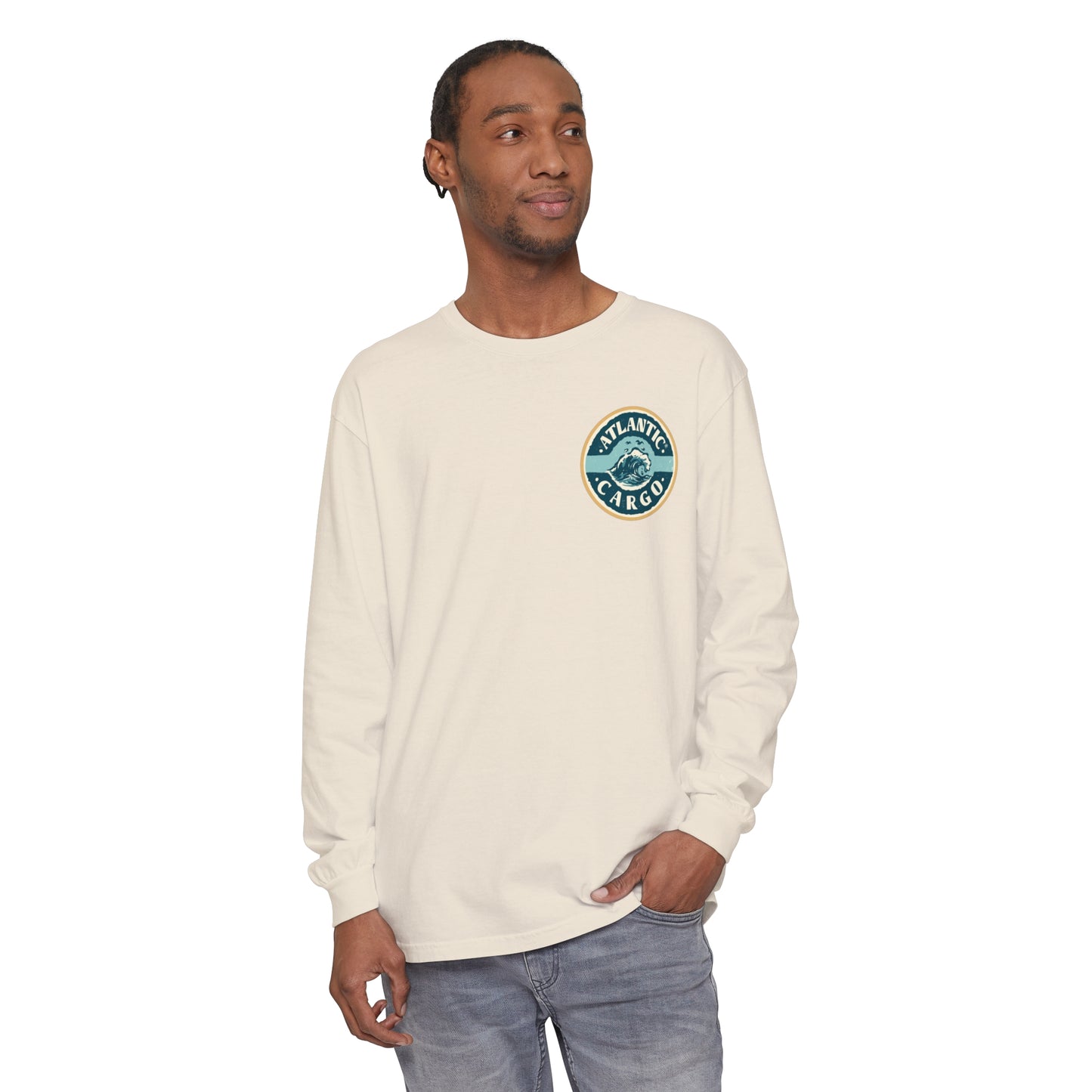 Atlantic Cargo Big Wave Long Sleeve Tee