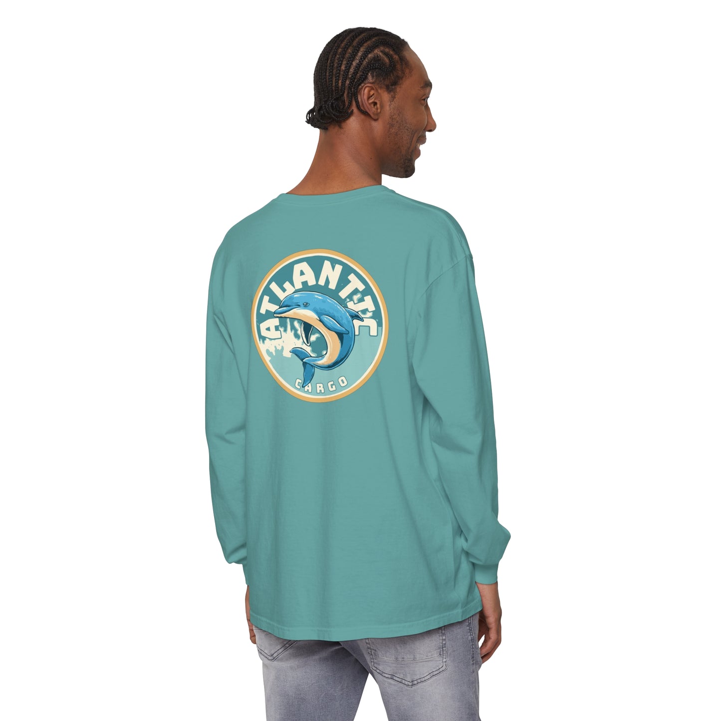 Atlantic Cargo Dolphin Long Sleeve Tee