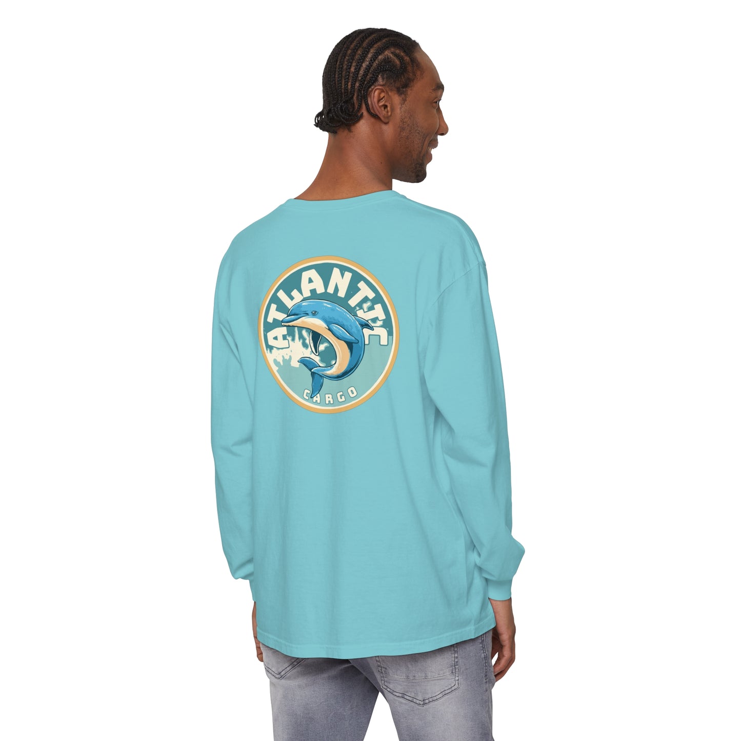 Atlantic Cargo Dolphin Long Sleeve Tee