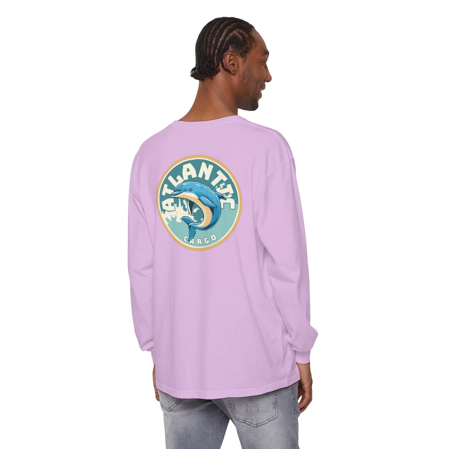 Atlantic Cargo Dolphin Long Sleeve Tee
