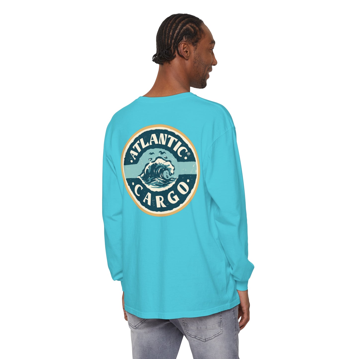 Atlantic Cargo Big Wave Long Sleeve Tee