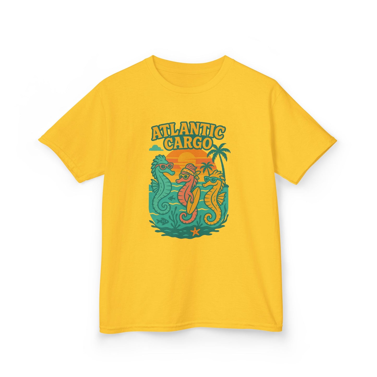 Kids T-Shirt - Atlantic Cargo Sea Horse Fun T-Shirt