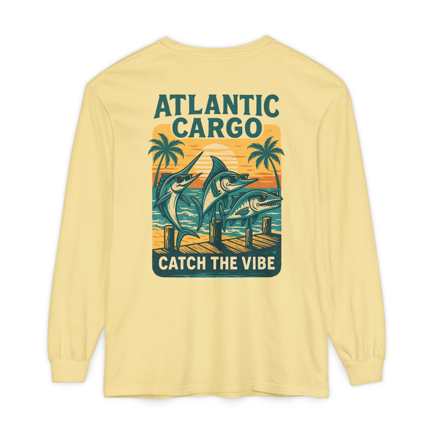 Atlantic Cargo Catch the Vibe Long Sleeve T-Shirt