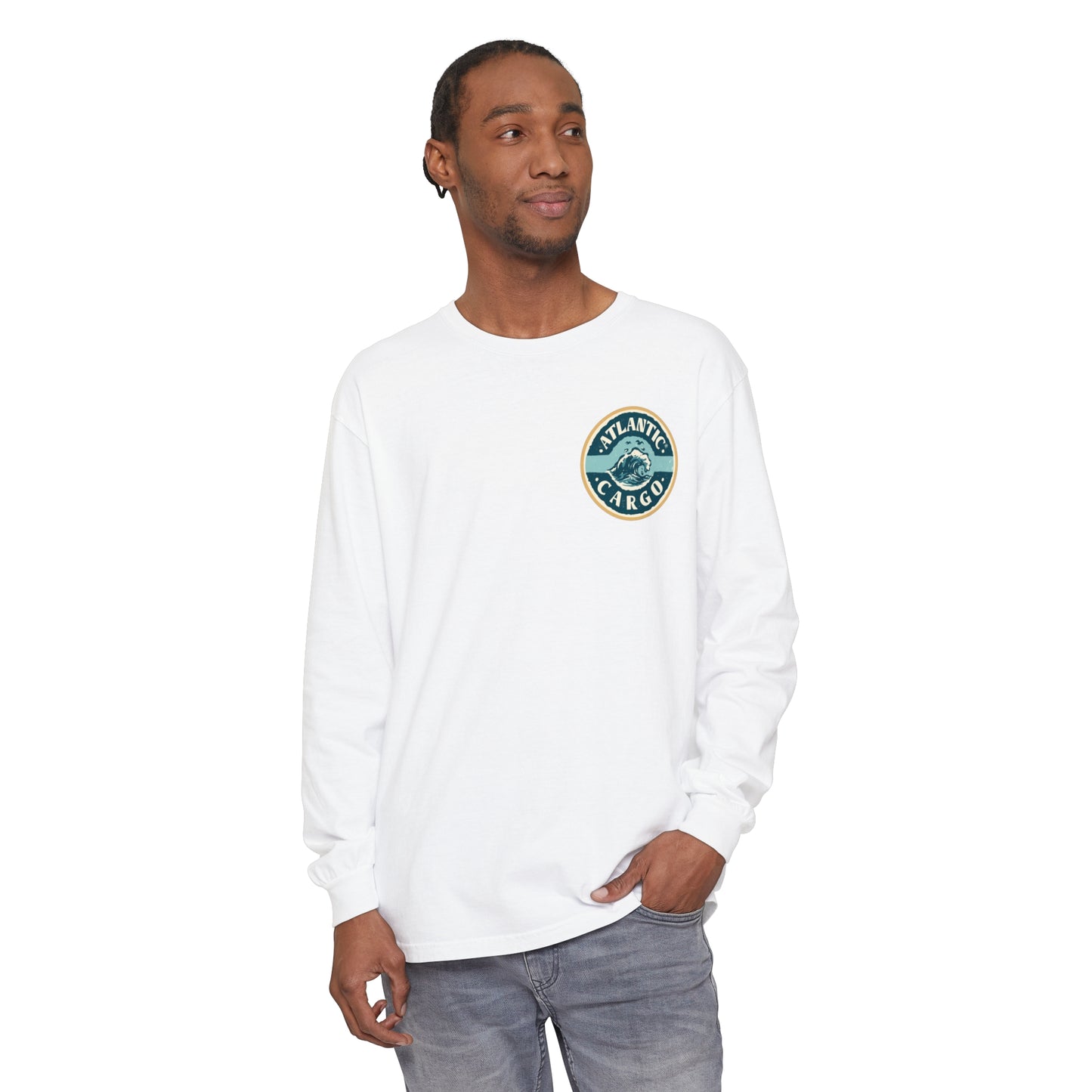 Atlantic Cargo Big Wave Long Sleeve Tee