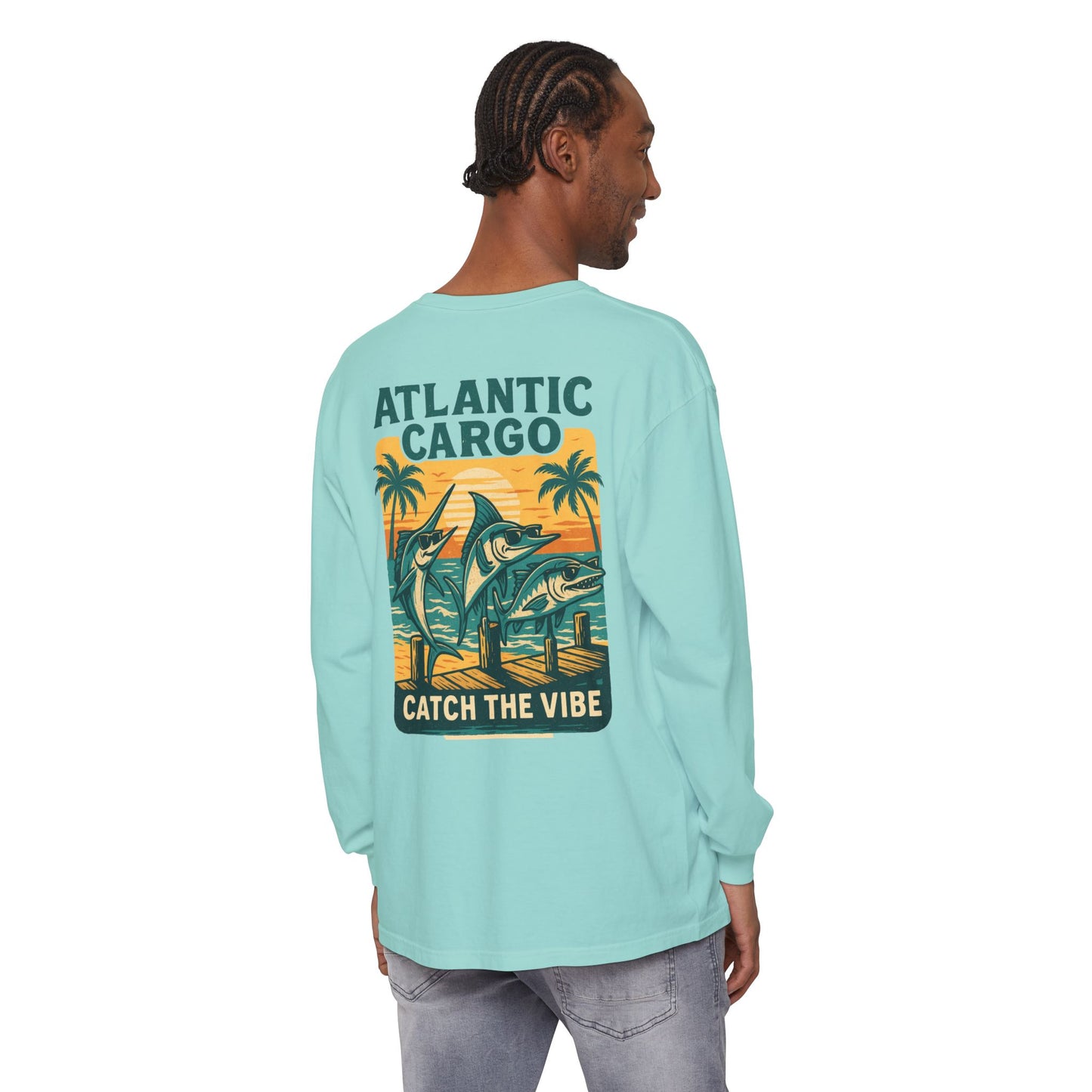 Atlantic Cargo Catch the Vibe Long Sleeve T-Shirt