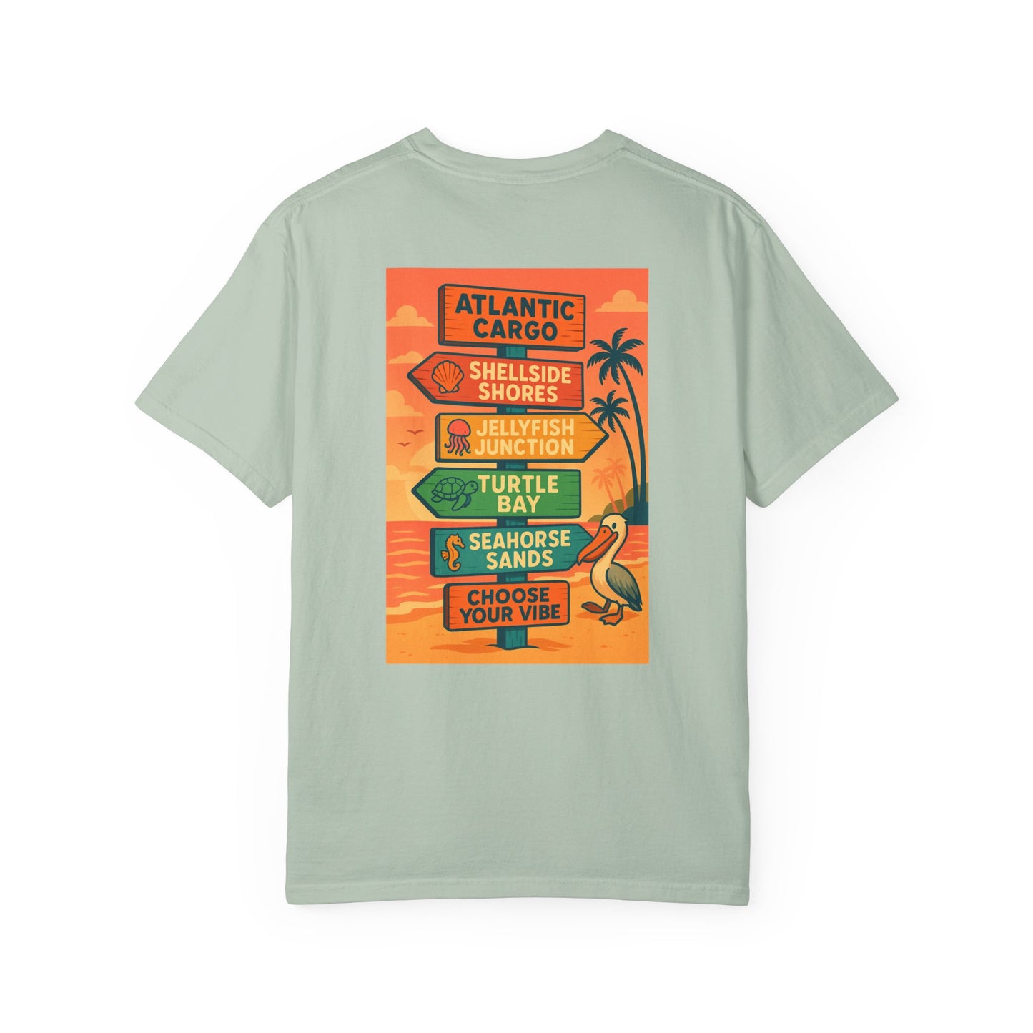 Atlantic Cargo Choose Your Vibe Retro Unisex Tee