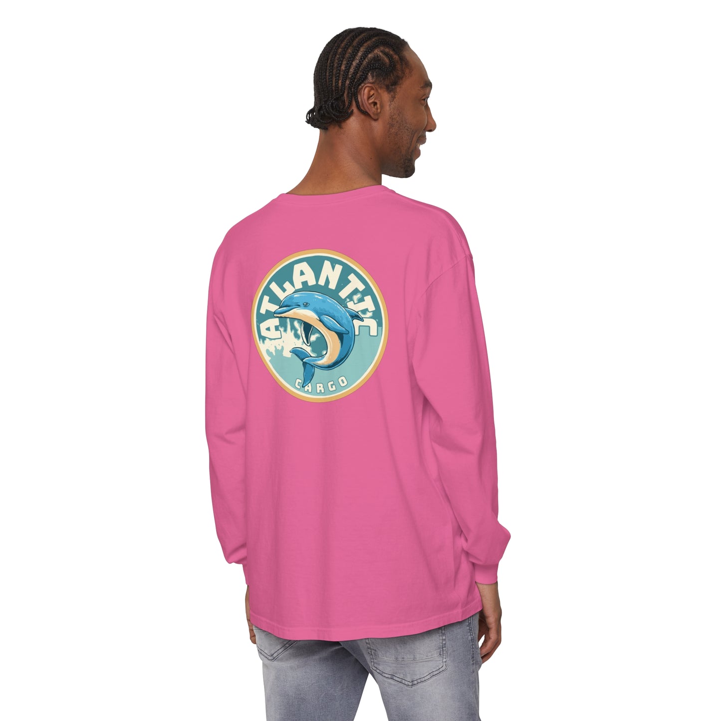 Atlantic Cargo Dolphin Long Sleeve Tee