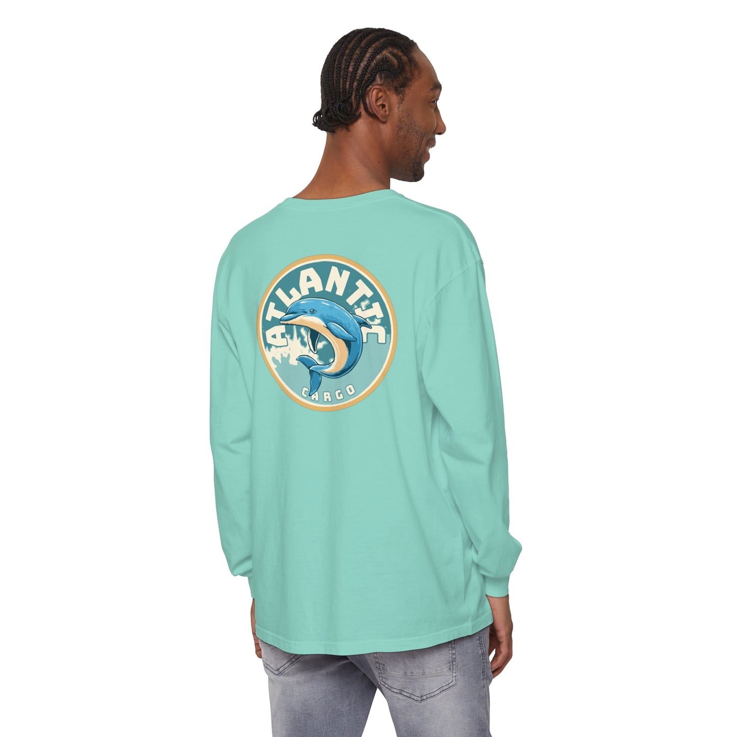 Atlantic Cargo Dolphin Long Sleeve Tee