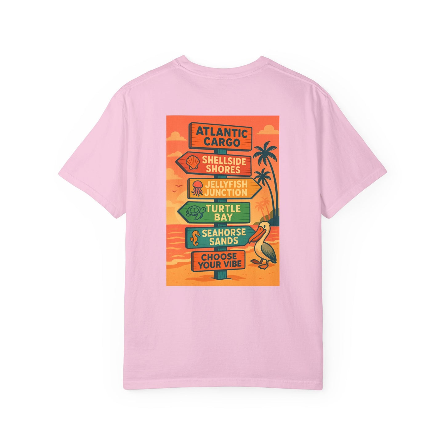 Atlantic Cargo Choose Your Vibe Retro Unisex Tee