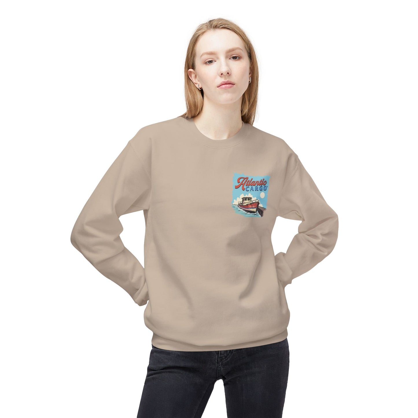 Atlantic Cargo Fishing Boat Sweatshirt