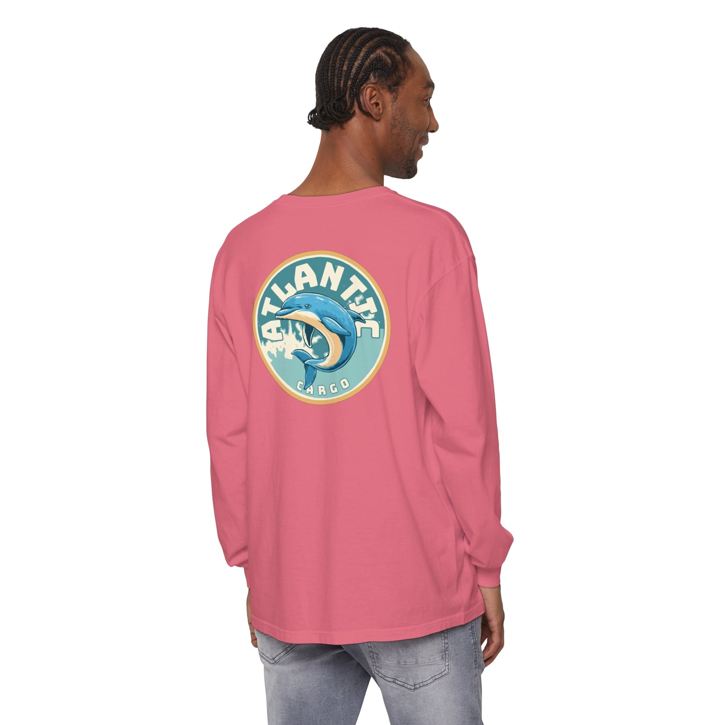 Atlantic Cargo Dolphin Long Sleeve Tee