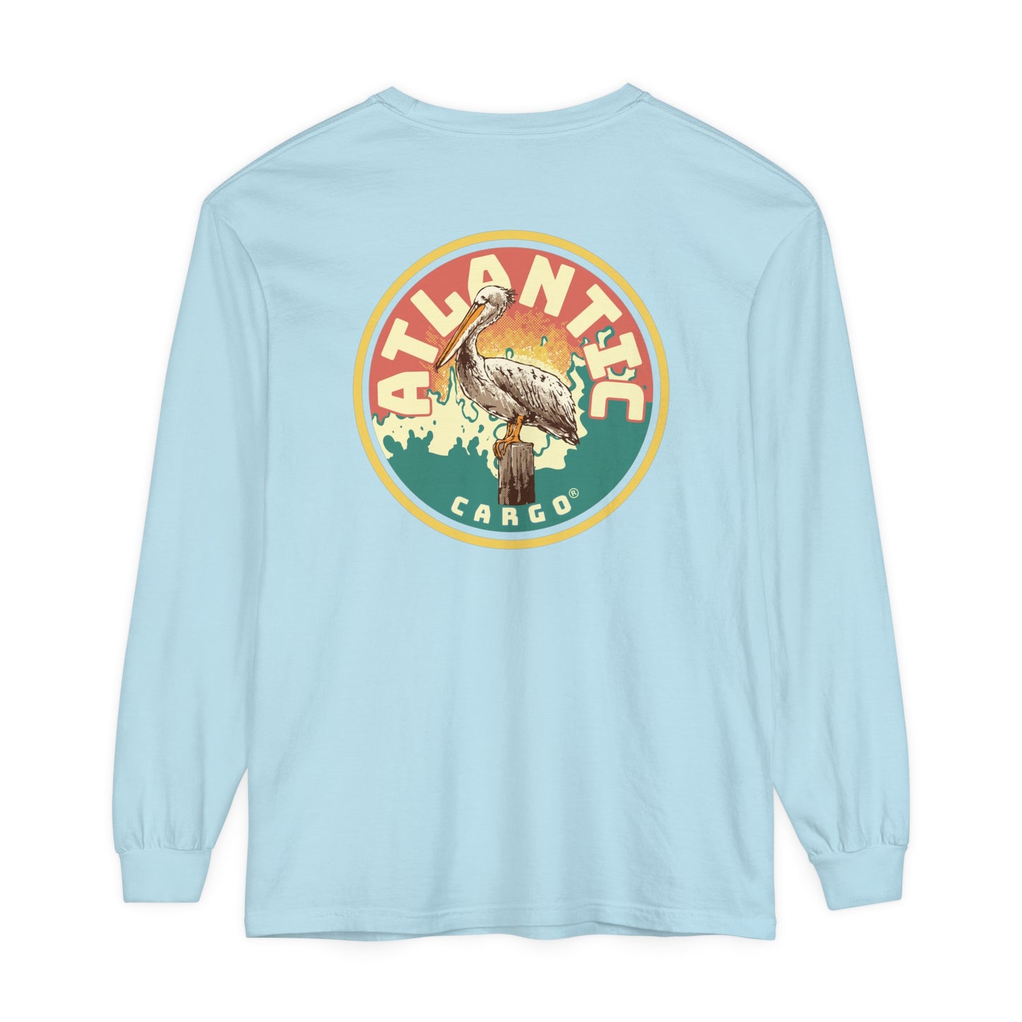 Vintage Atlantic Cargo Pelican Long Sleeve Tee