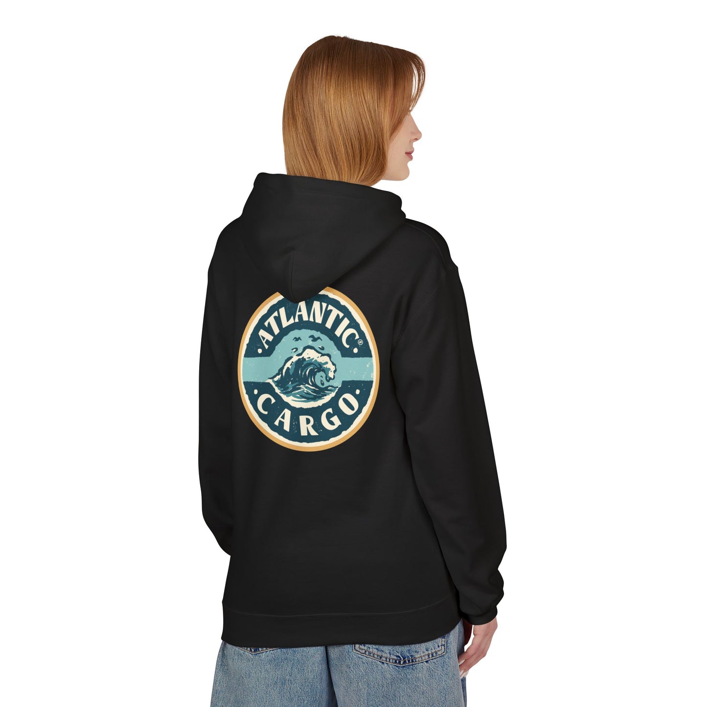 Atlantic Cargo Ocean Wave Hoodie
