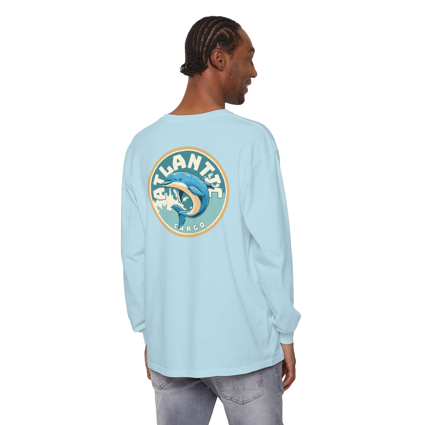 Atlantic Cargo Dolphin Long Sleeve Tee
