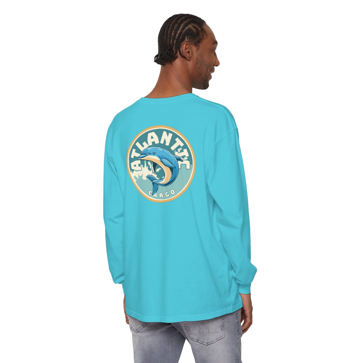 Atlantic Cargo Dolphin Long Sleeve Tee