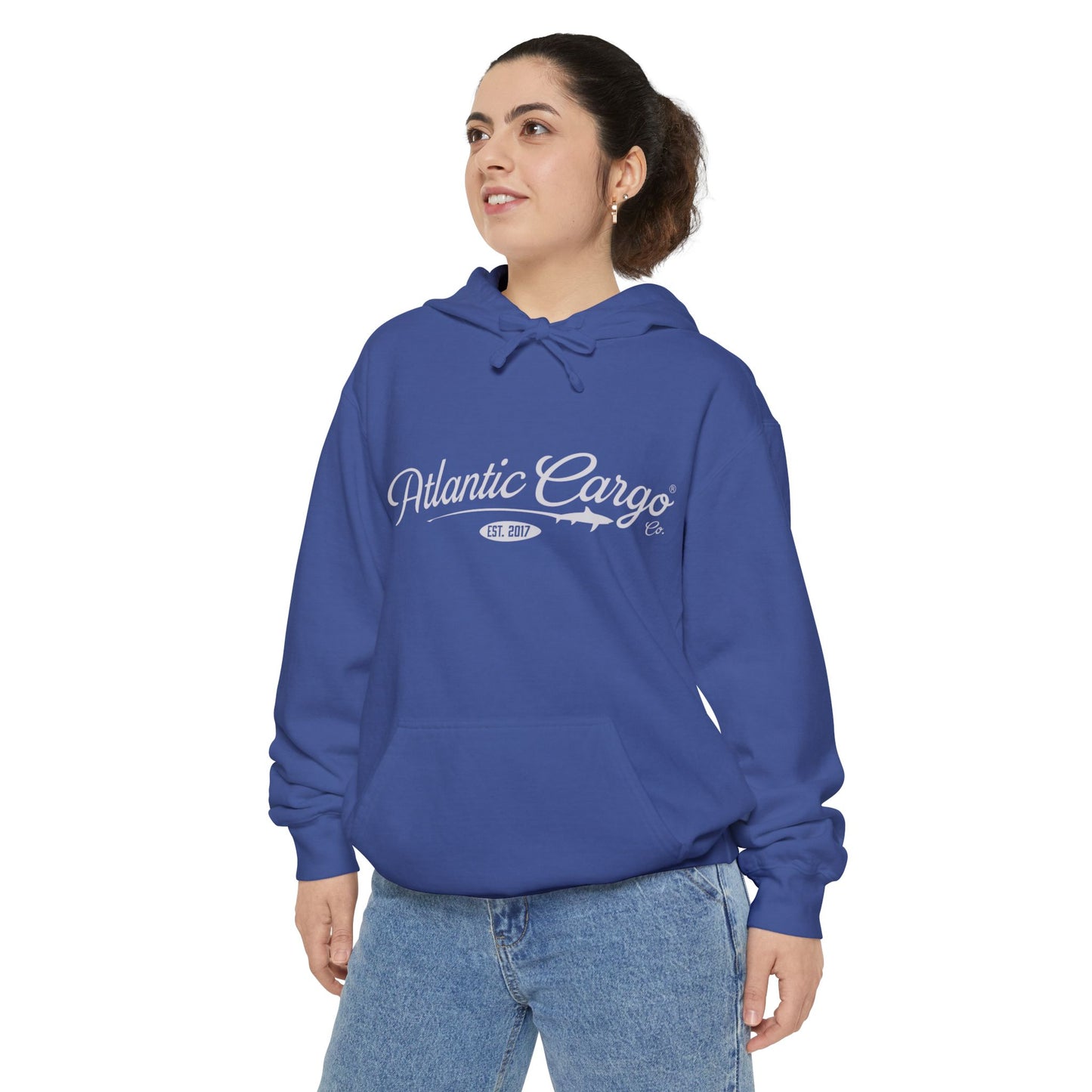 Atlantic Cargo Co. Retro Shark Hoodie