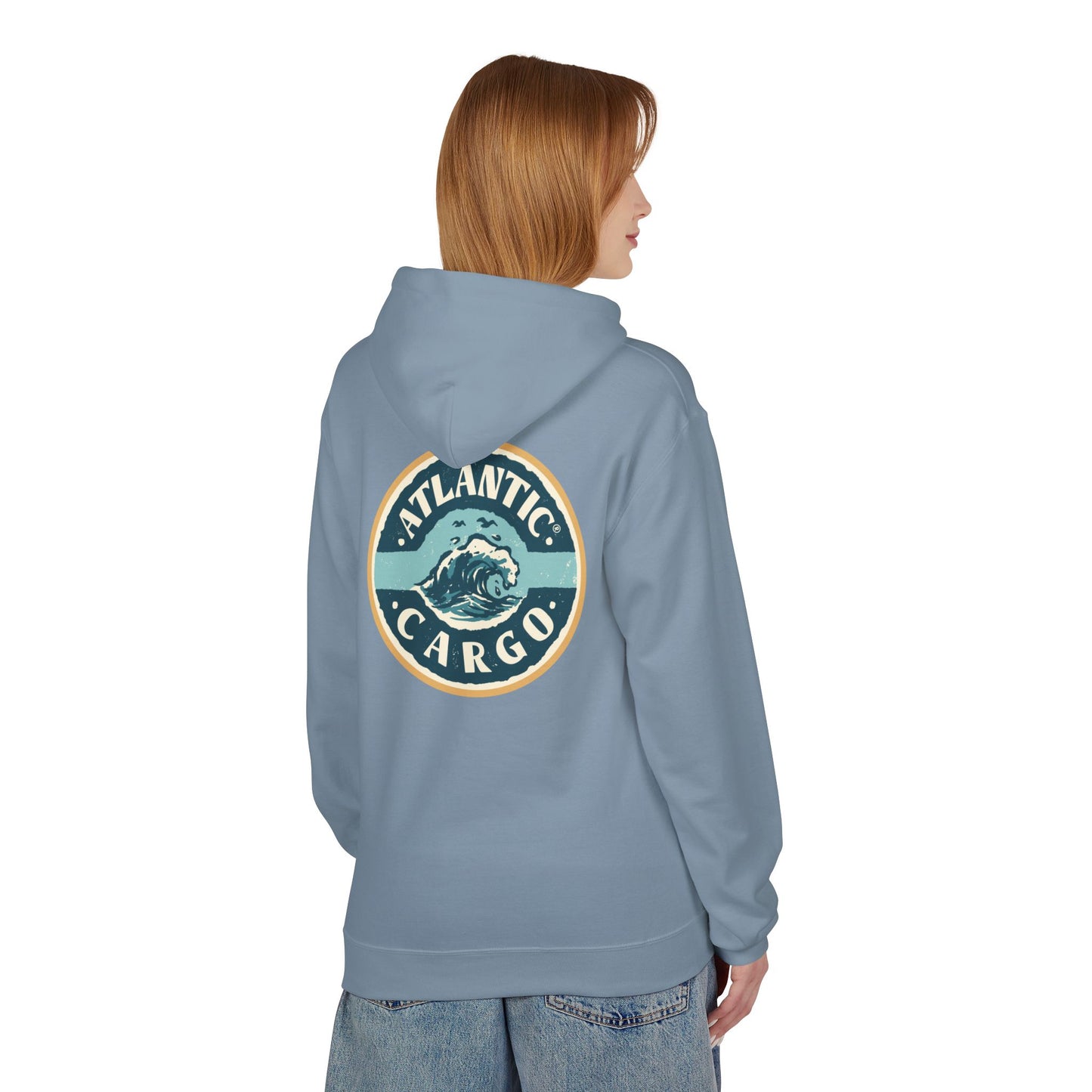 Atlantic Cargo Ocean Wave Hoodie