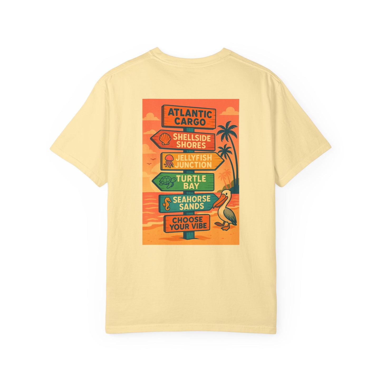 Atlantic Cargo Choose Your Vibe Retro Unisex Tee