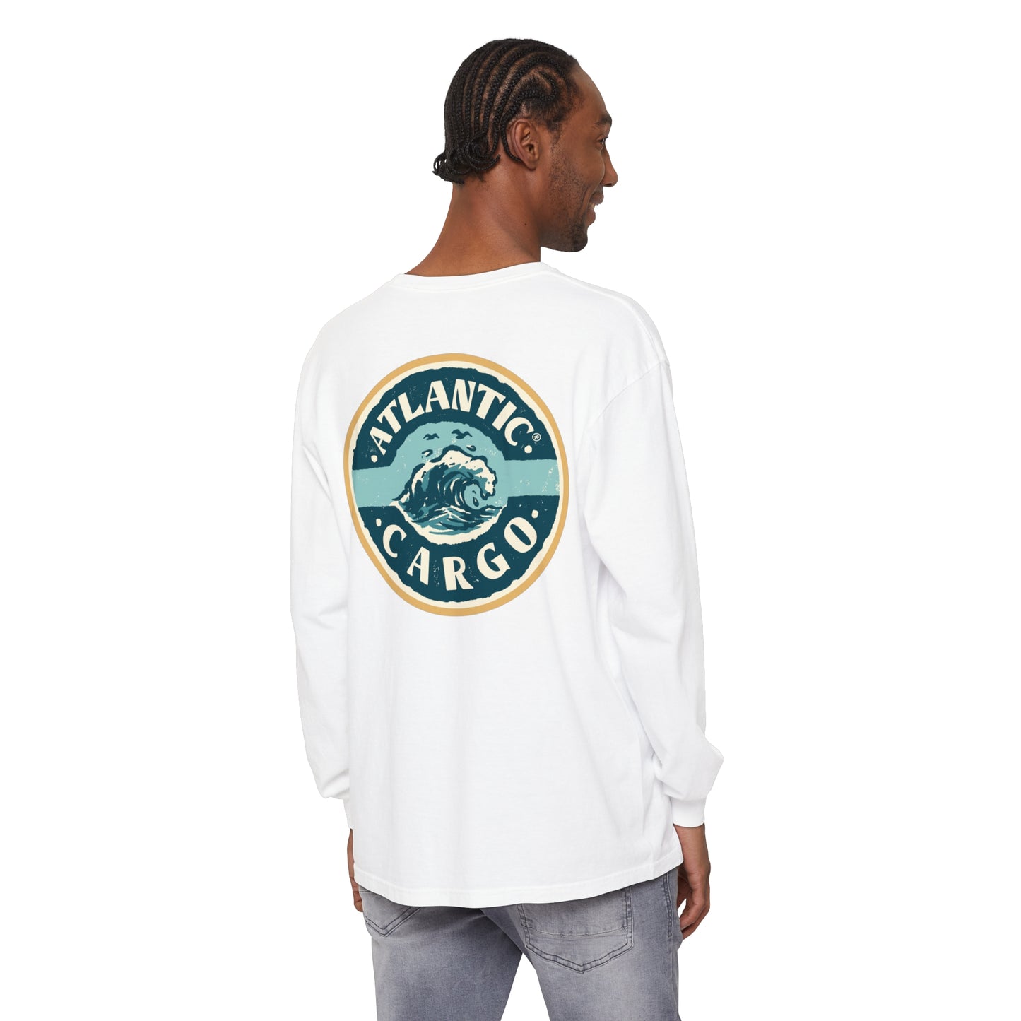 Atlantic Cargo Big Wave Long Sleeve Tee