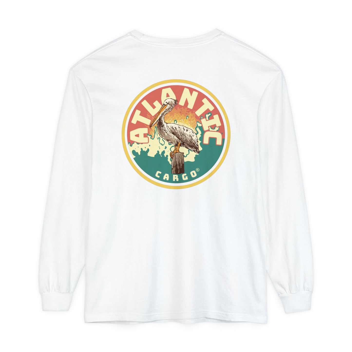 Vintage Atlantic Cargo Pelican Long Sleeve Tee