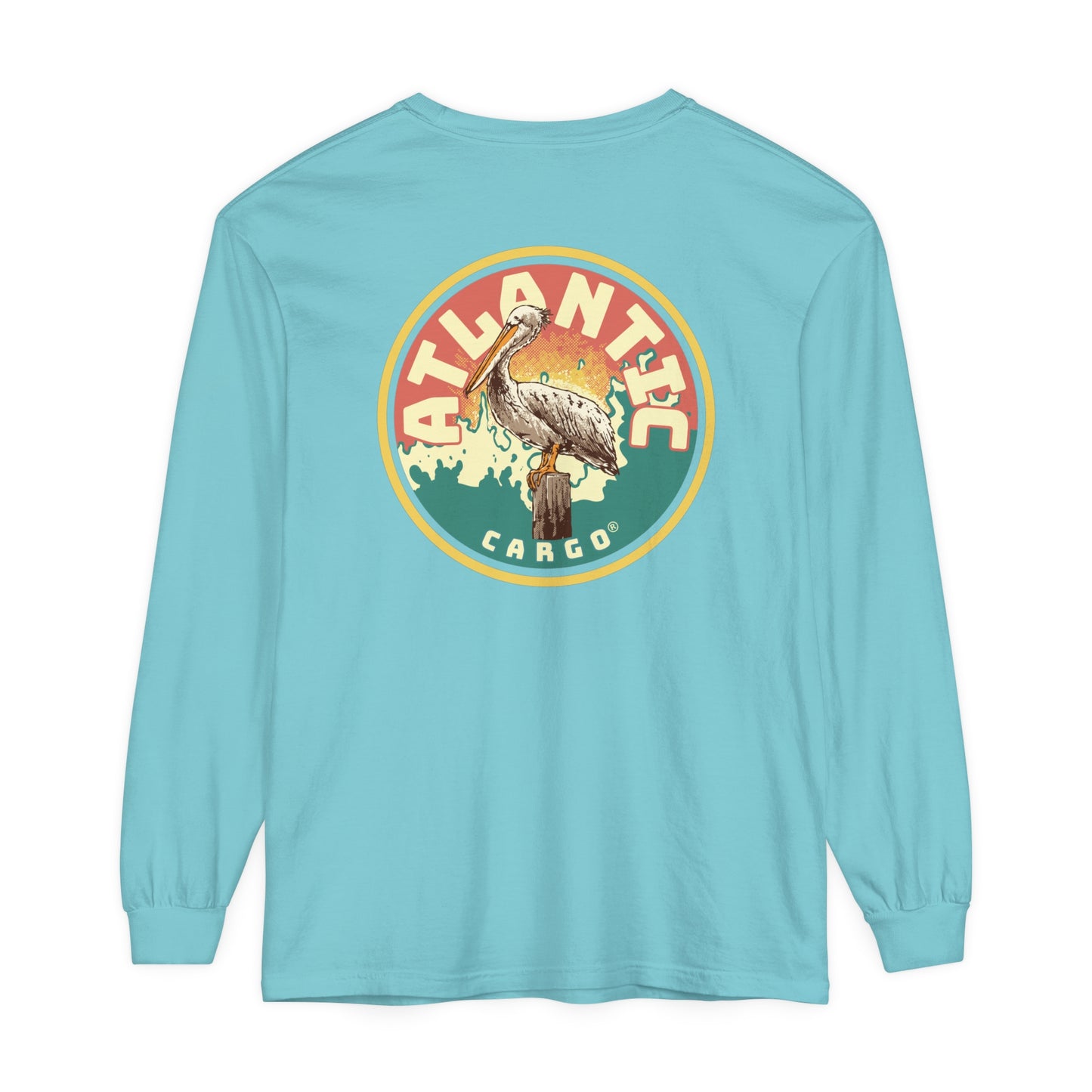 Vintage Atlantic Cargo Pelican Long Sleeve Tee