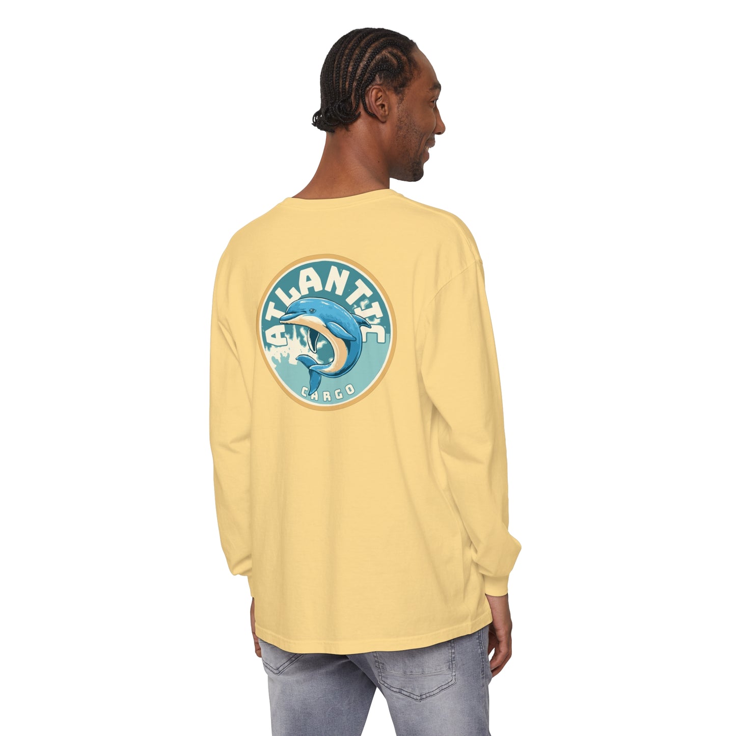 Atlantic Cargo Dolphin Long Sleeve Tee