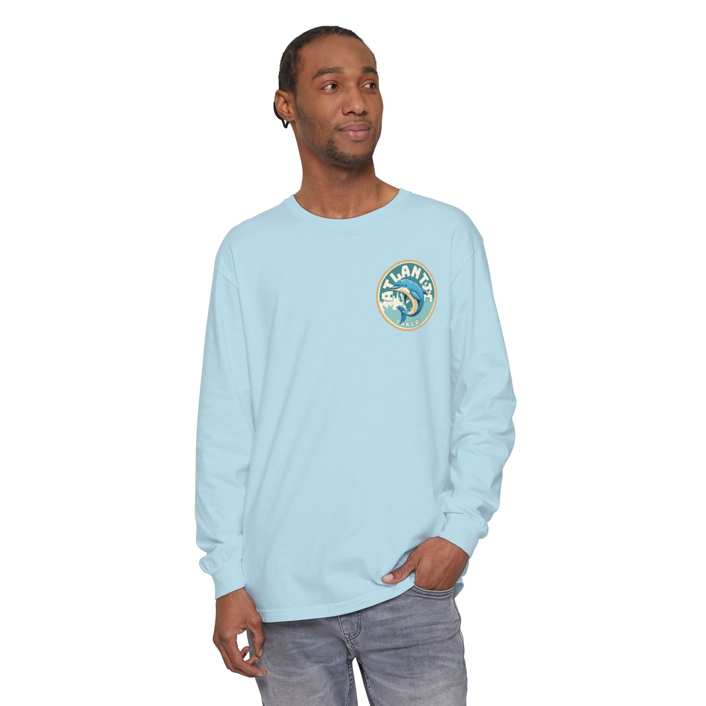 Atlantic Cargo Dolphin Long Sleeve Tee