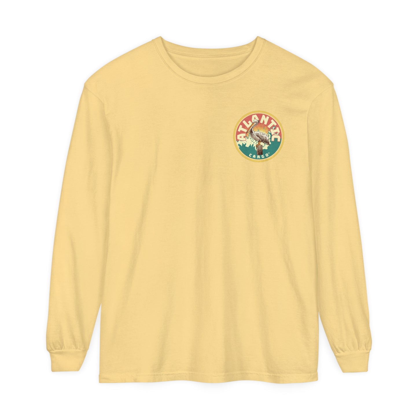 Vintage Atlantic Cargo Pelican Long Sleeve Tee