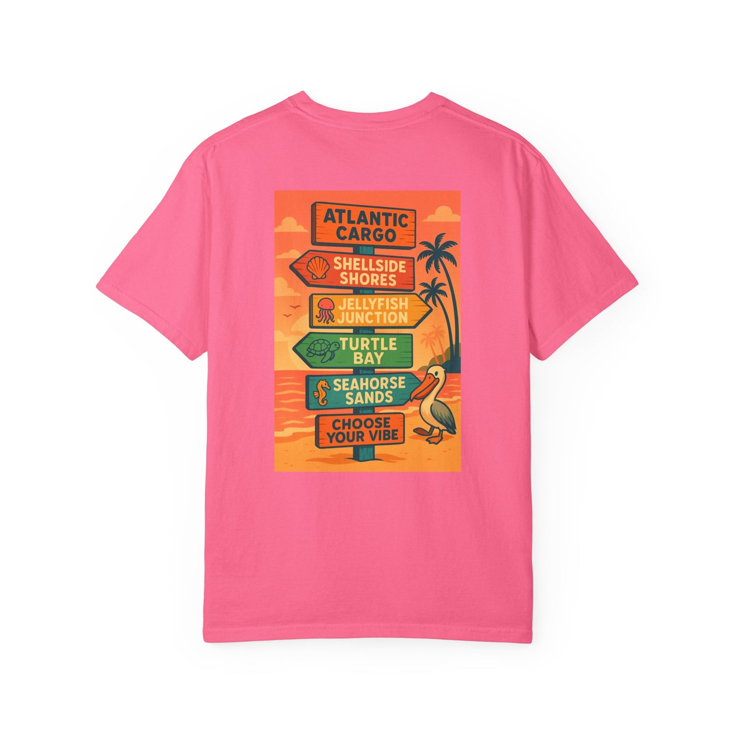 Atlantic Cargo Choose Your Vibe Retro Unisex Tee