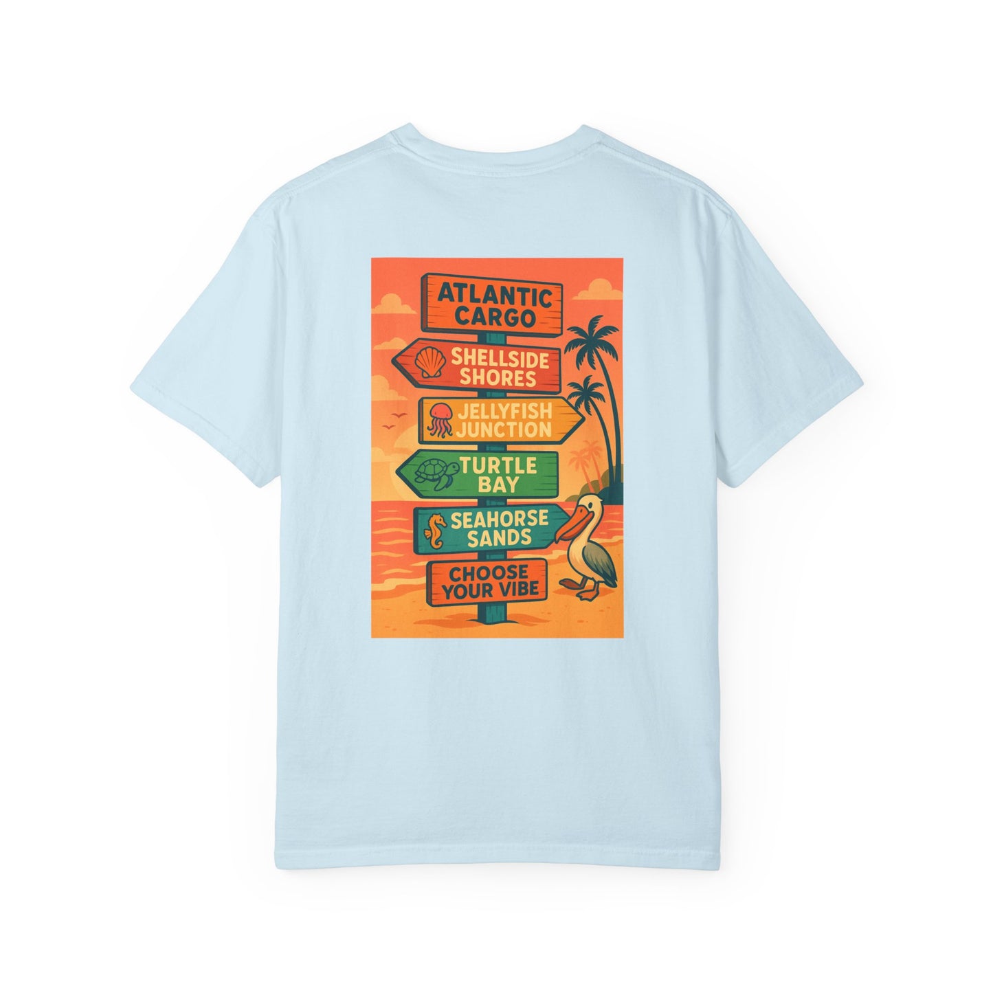Atlantic Cargo Choose Your Vibe Retro Unisex Tee