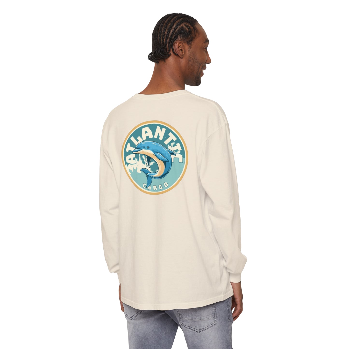 Atlantic Cargo Dolphin Long Sleeve Tee
