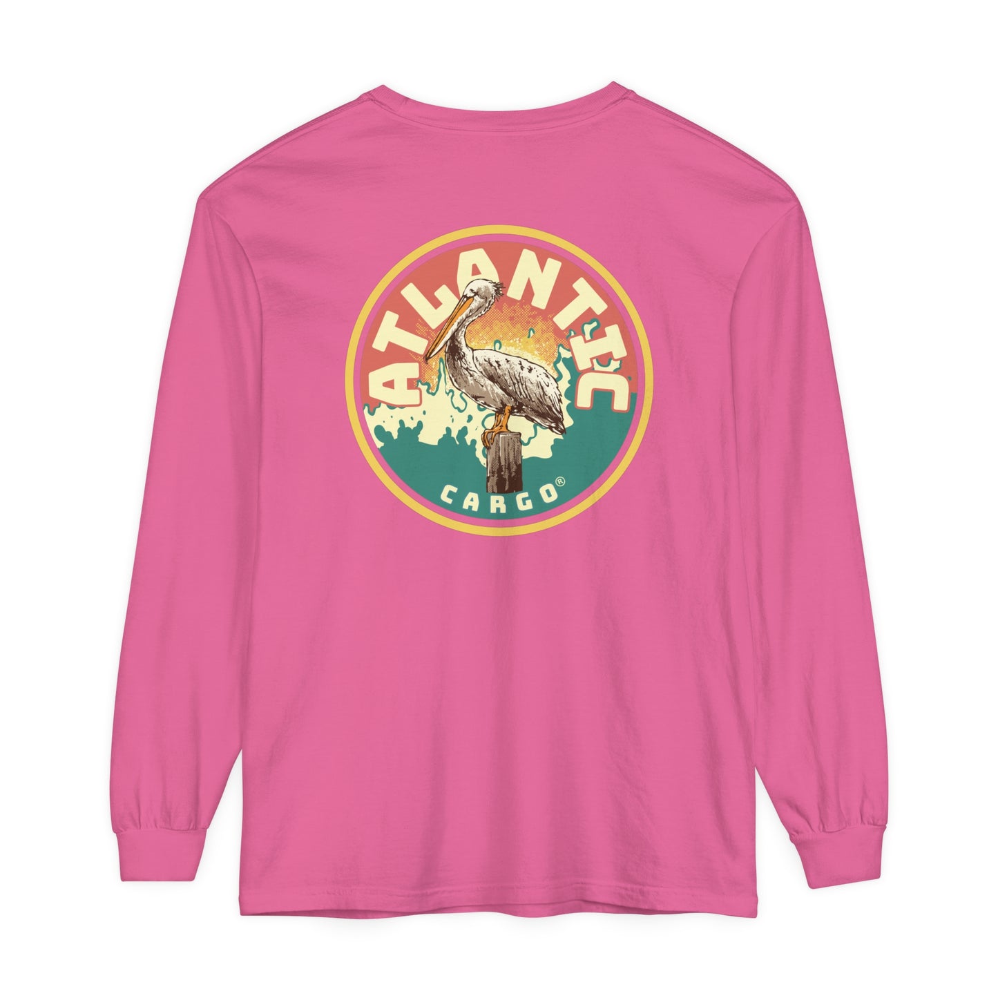Vintage Atlantic Cargo Pelican Long Sleeve Tee