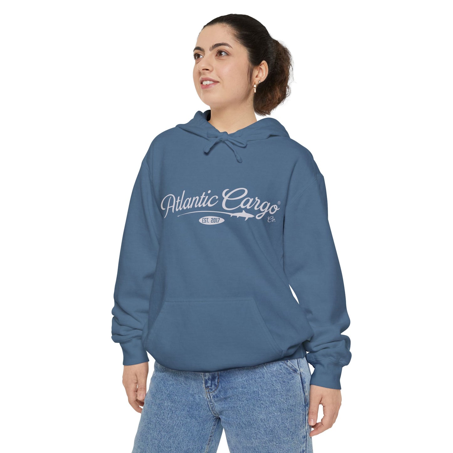 Atlantic Cargo Co. Retro Shark Hoodie
