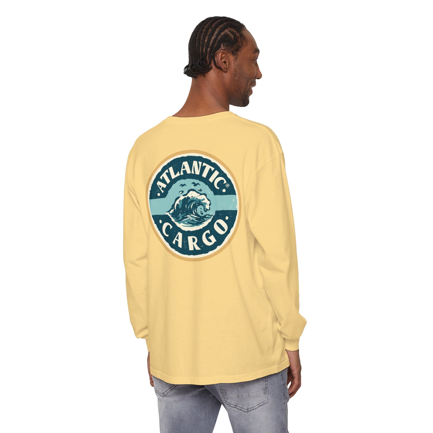 Atlantic Cargo Big Wave Long Sleeve Tee