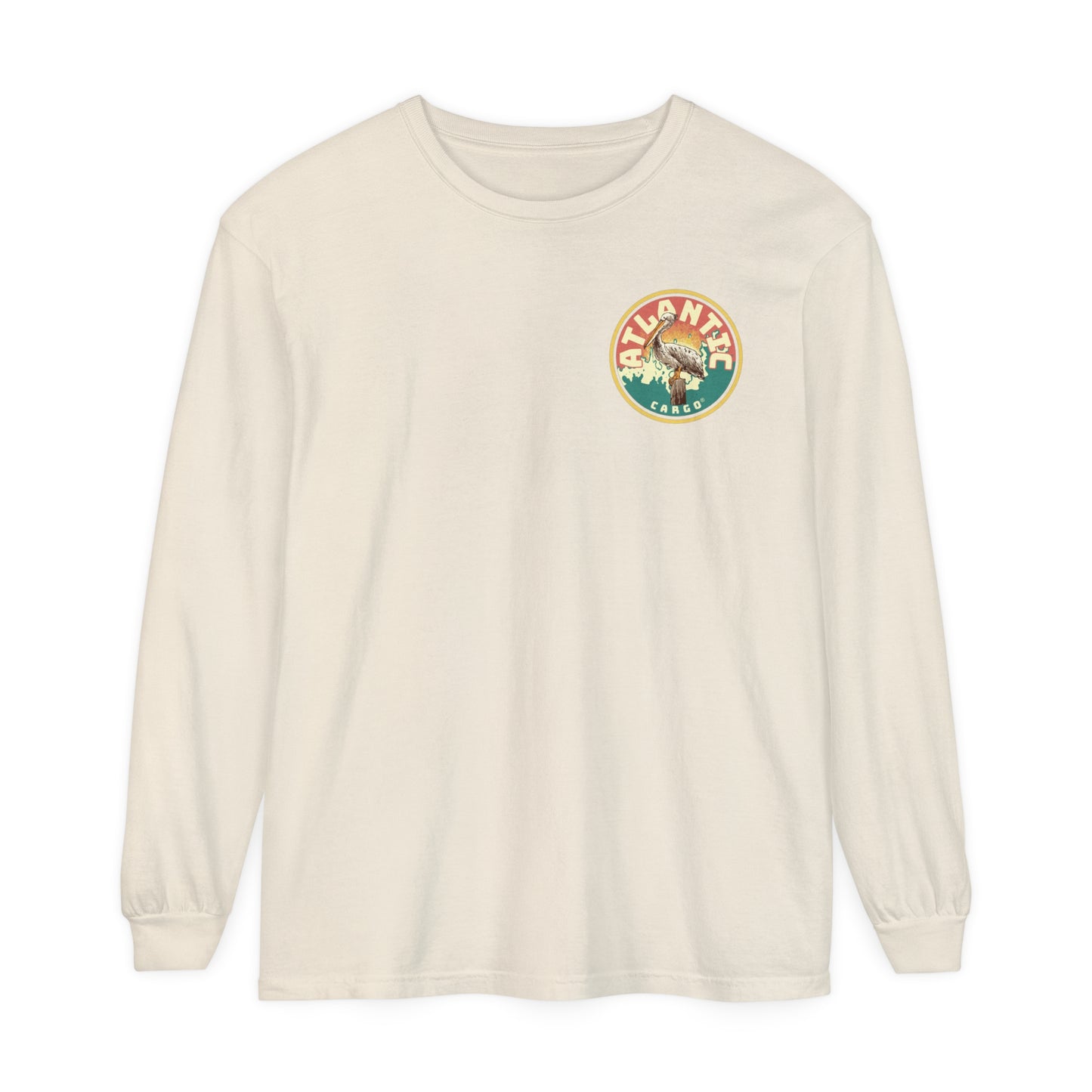 Vintage Atlantic Cargo Pelican Long Sleeve Tee