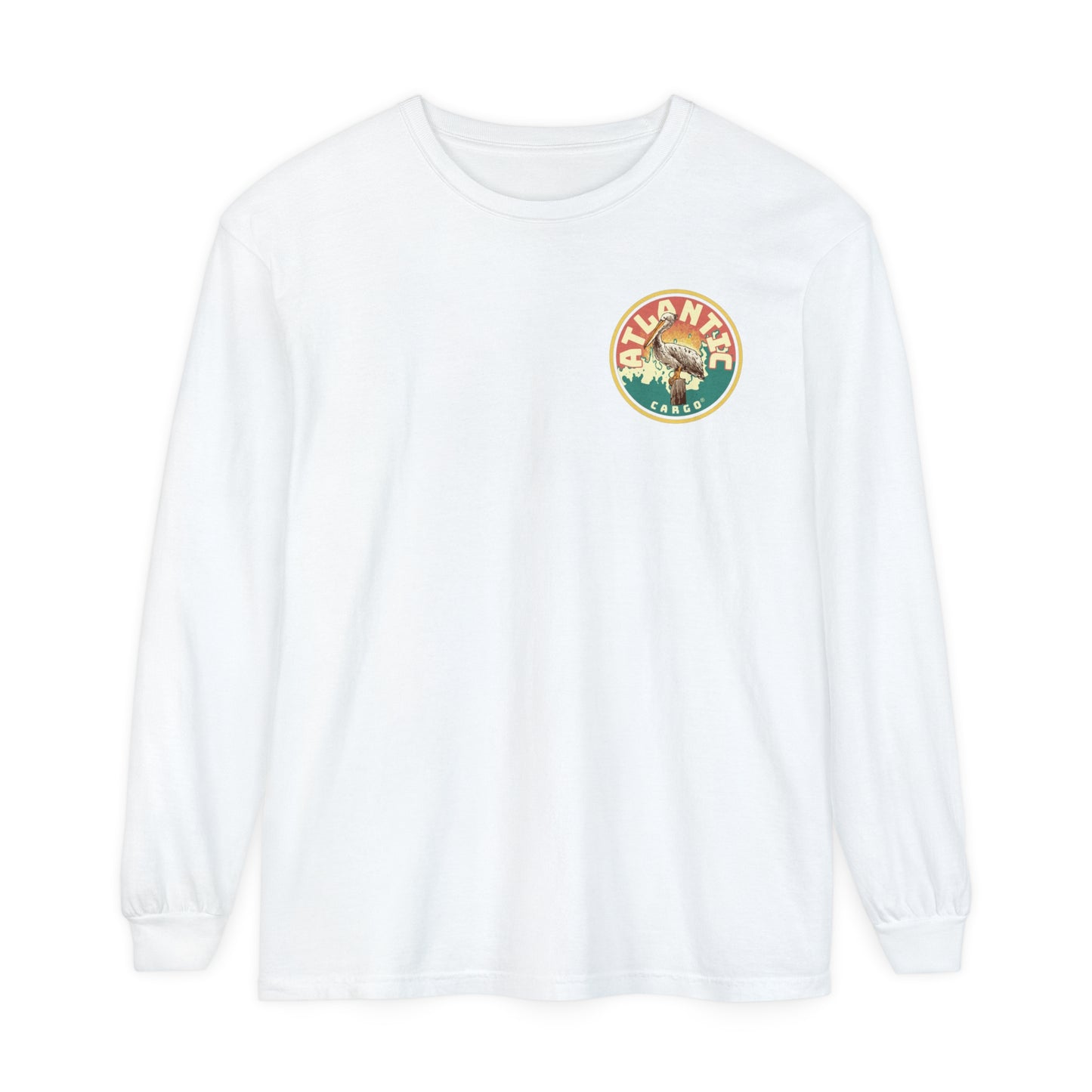 Vintage Atlantic Cargo Pelican Long Sleeve Tee