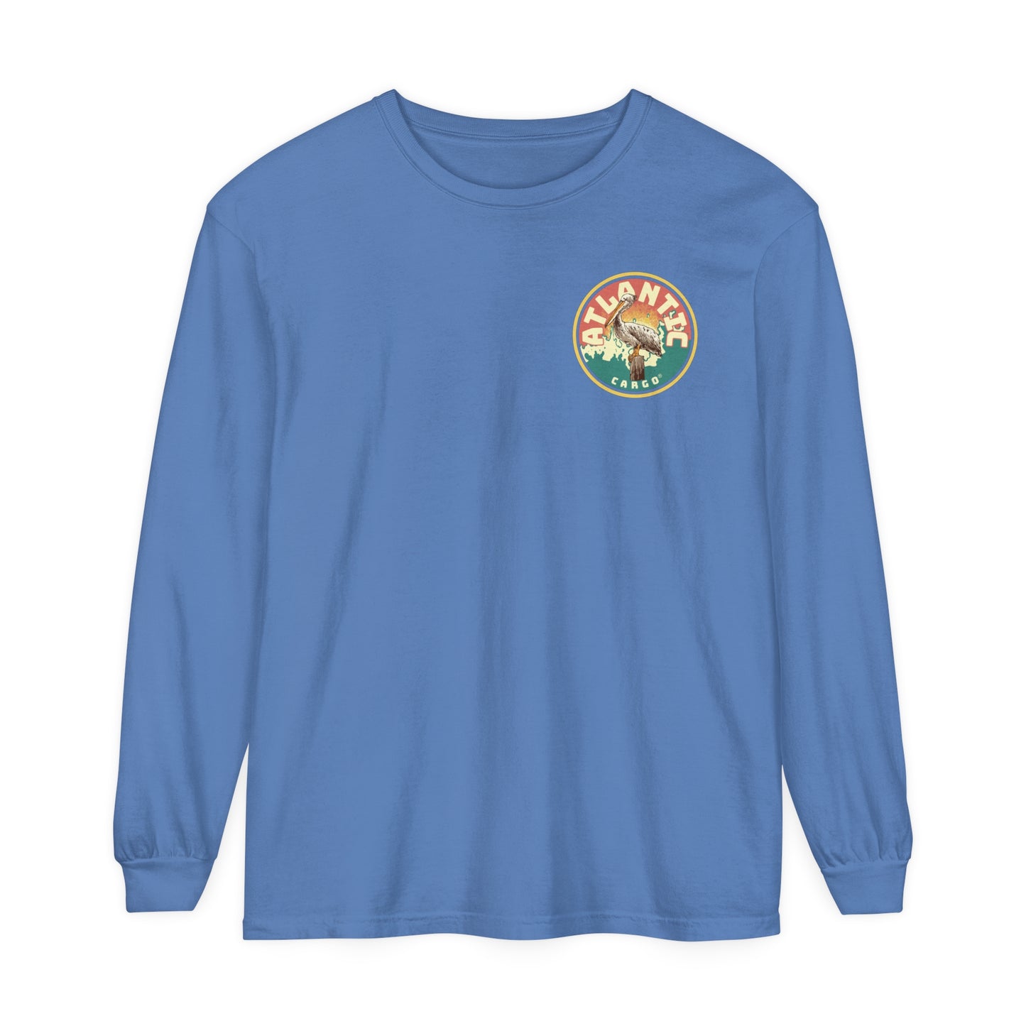 Vintage Atlantic Cargo Pelican Long Sleeve Tee