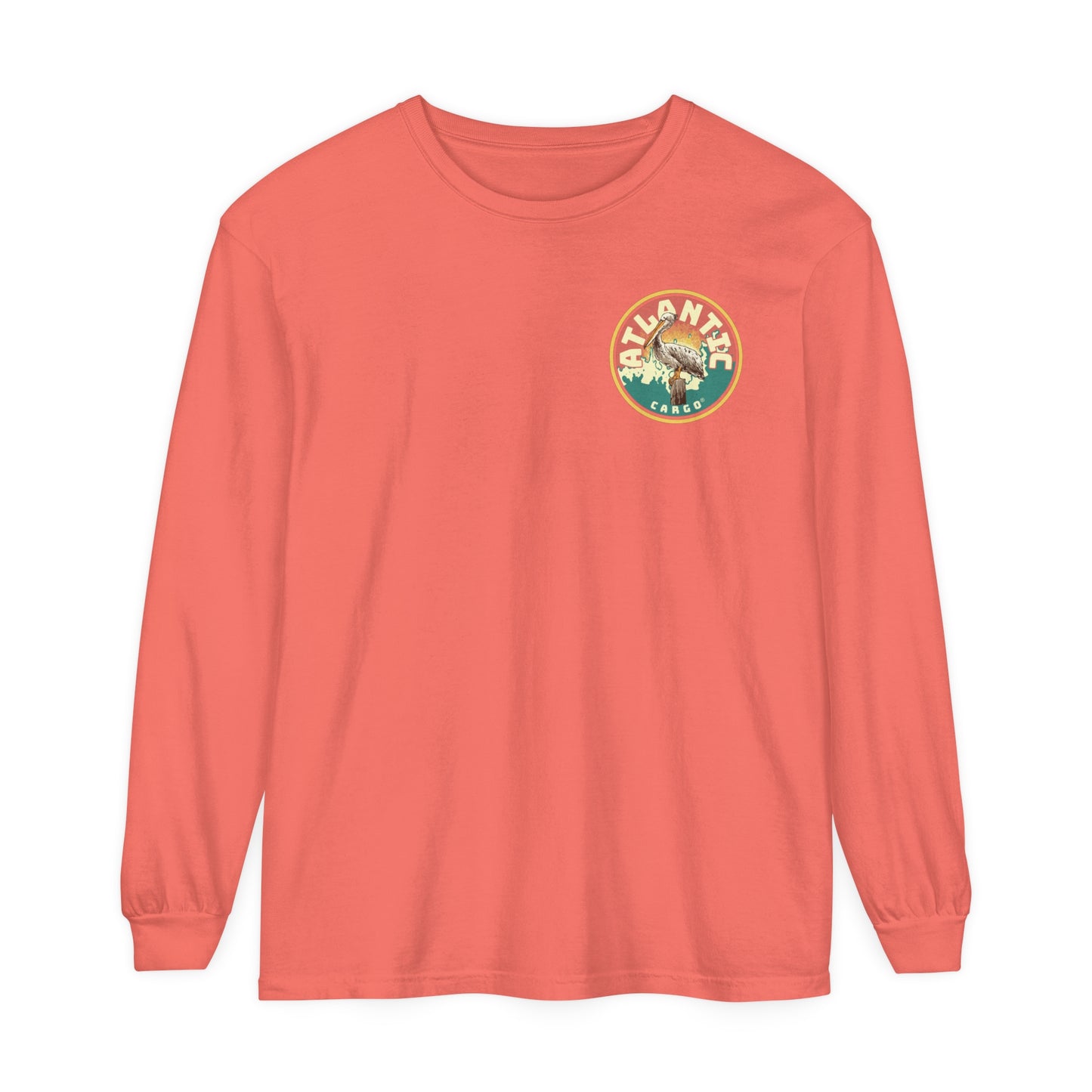 Vintage Atlantic Cargo Pelican Long Sleeve Tee