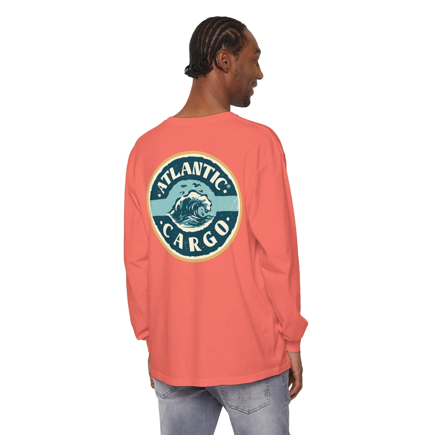 Atlantic Cargo Big Wave Long Sleeve Tee