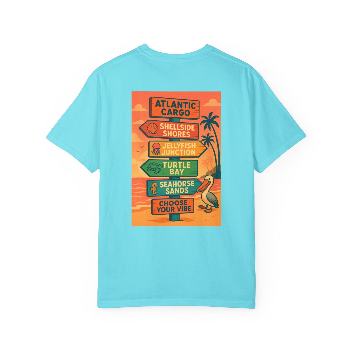 Atlantic Cargo Choose Your Vibe Retro Unisex Tee