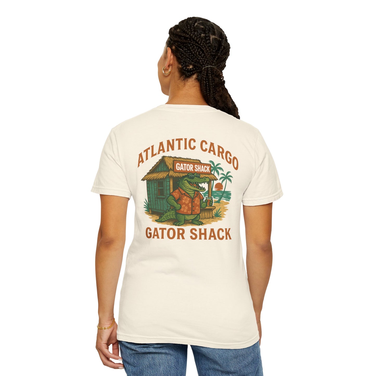 Atlantic Cargo Retro Gator Shack Unisex Tee