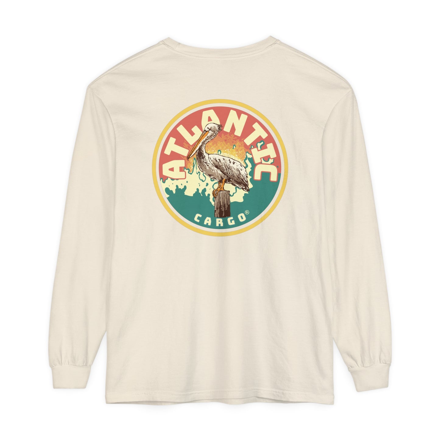Vintage Atlantic Cargo Pelican Long Sleeve Tee