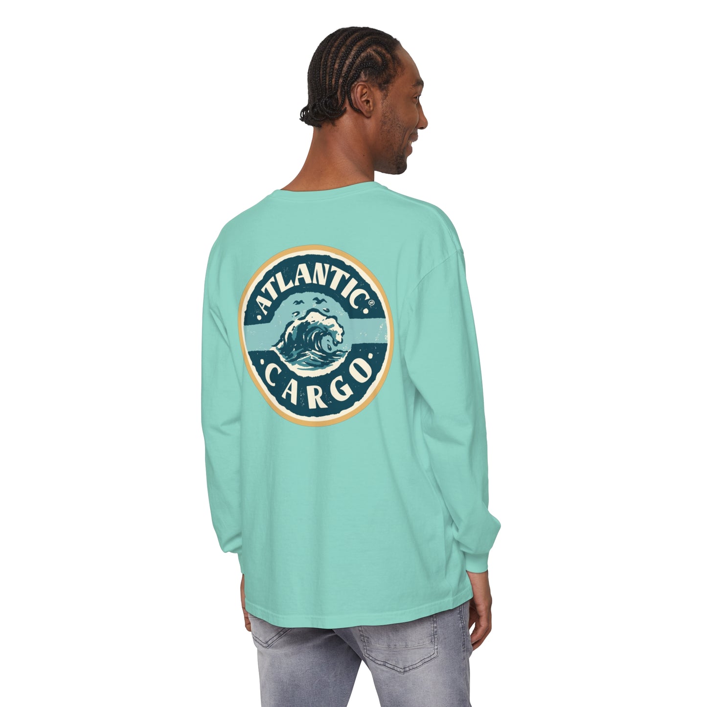 Atlantic Cargo Big Wave Long Sleeve Tee