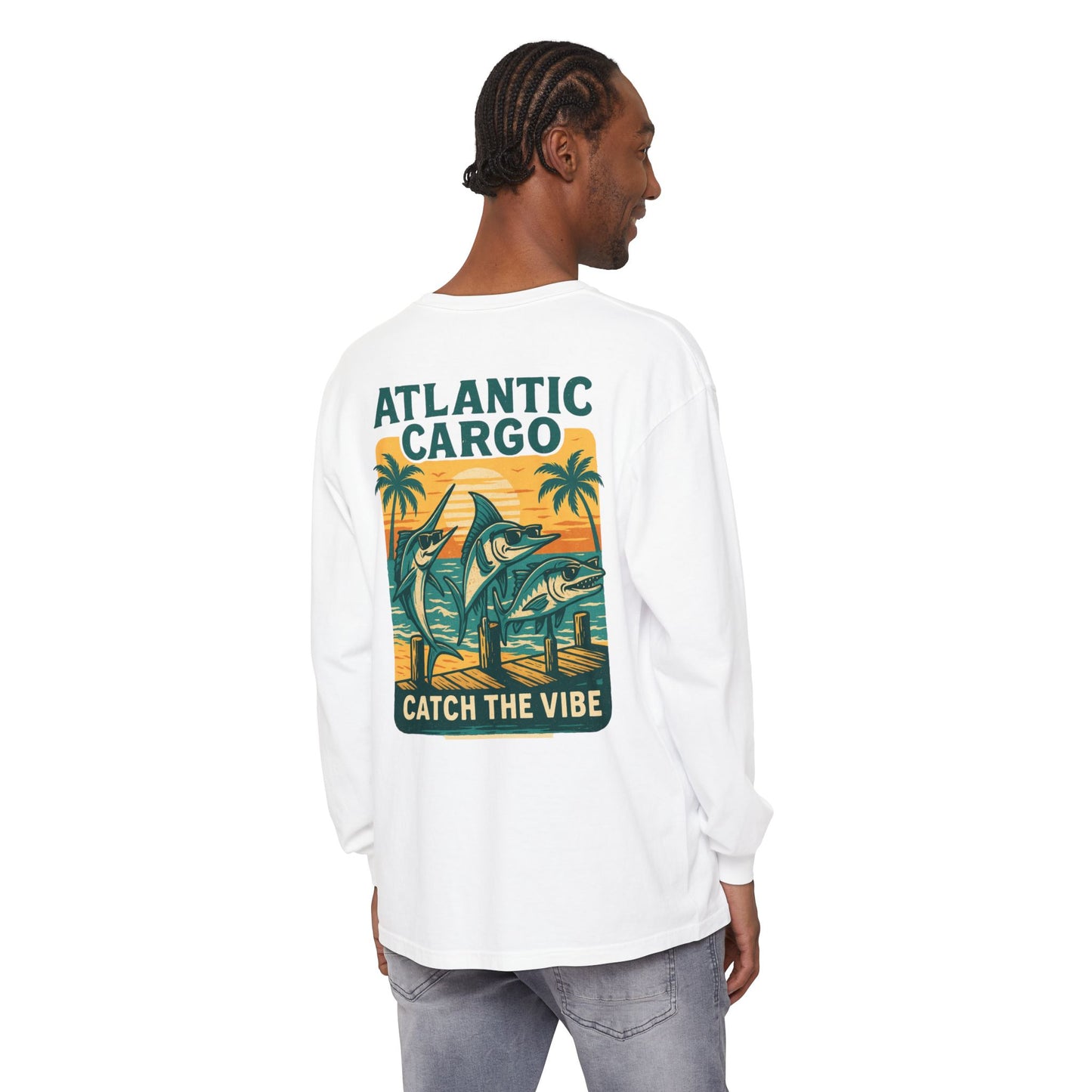 Atlantic Cargo Catch the Vibe Long Sleeve T-Shirt