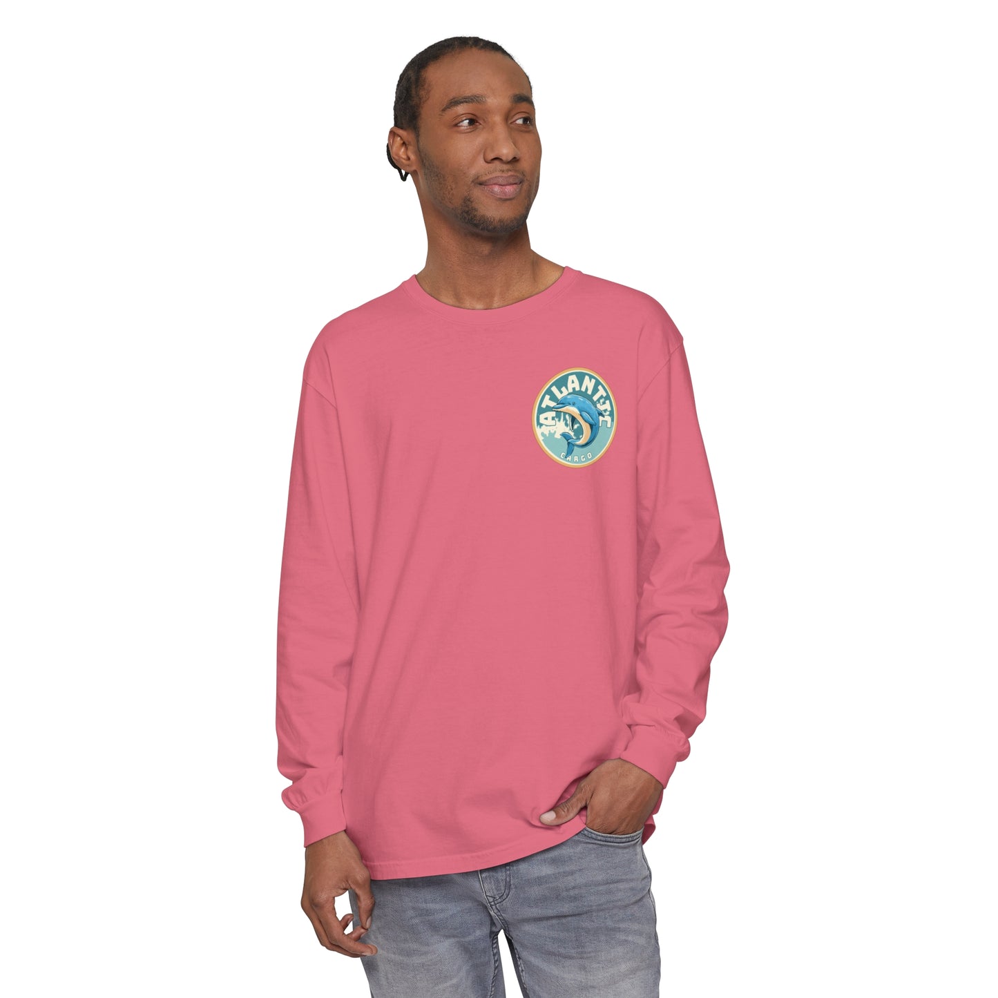 Atlantic Cargo Dolphin Long Sleeve Tee